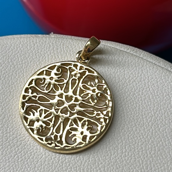 🖤Gold on Silver pendant - Picture 2 of 10